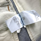 KHOKI Wrap Trousers 22AW Denim Pants 1 Blue Cotton Made in Japan 22sw-p-05