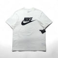 NIKE スウォッシュロゴ プリント Tシャツ XL ホワイト コットン AR5005-101 未使用品