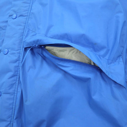 LLBean 90s GORE-TEX Shell Mountain Parka Rain Parka XL Blue Nylon Waterproof Mesh Liner Drawcord 2448