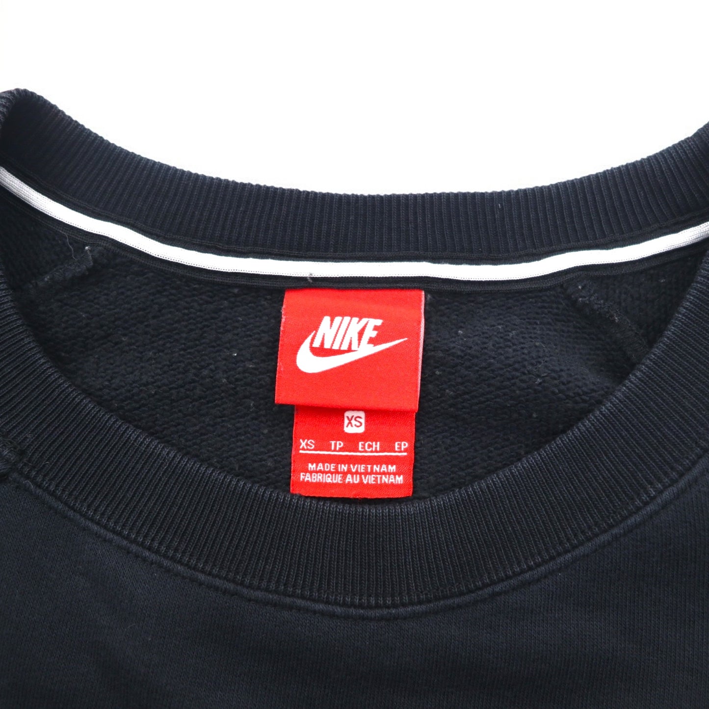 NIKE クルーネック スウェット XS ブラック コットン Rally Crew Sweatshirt AJ7360-010