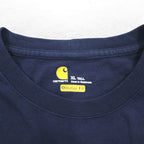 Carhartt Original Fit Pocket T-Shirt Pocket T XL Navy ORIGINAL FIT Cotton