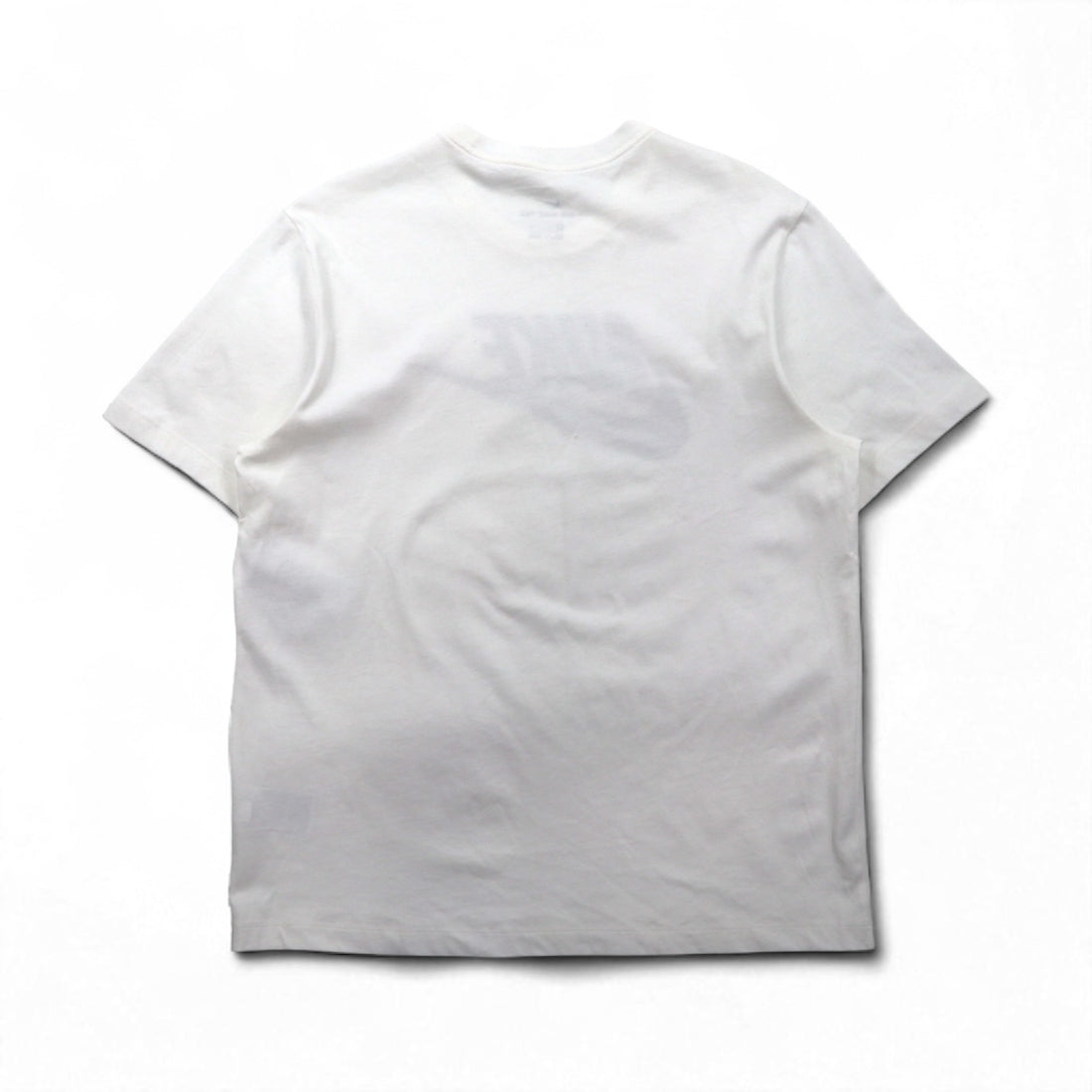 NIKE スウォッシュロゴ プリント Tシャツ XL ホワイト コットン AR5005-101 未使用品