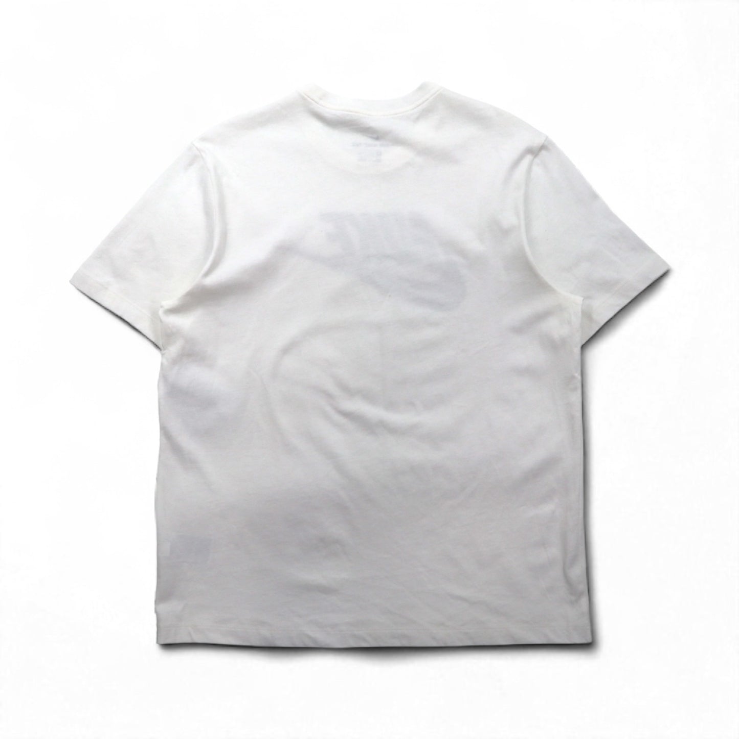 NIKE スウォッシュロゴ プリント Tシャツ XL ホワイト コットン AR5005-101 未使用品