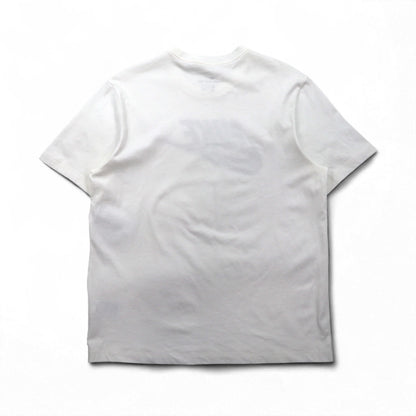 NIKE スウォッシュロゴ プリント Tシャツ XL ホワイト コットン AR5005-101 未使用品