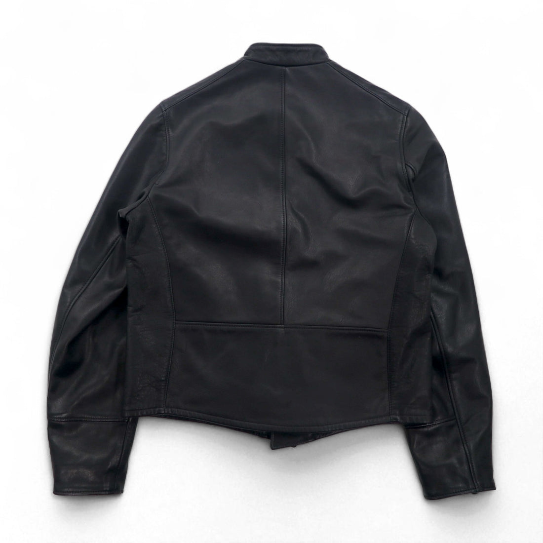THE Mongolian Chops CANDY RIDER LEATHER Leather Rider Jacket, Size M, Black Cowhide