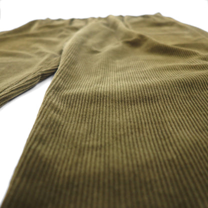 Polo Ralph Lauren 90s 2-pleat wide corduroy pants, XL, khaki.
