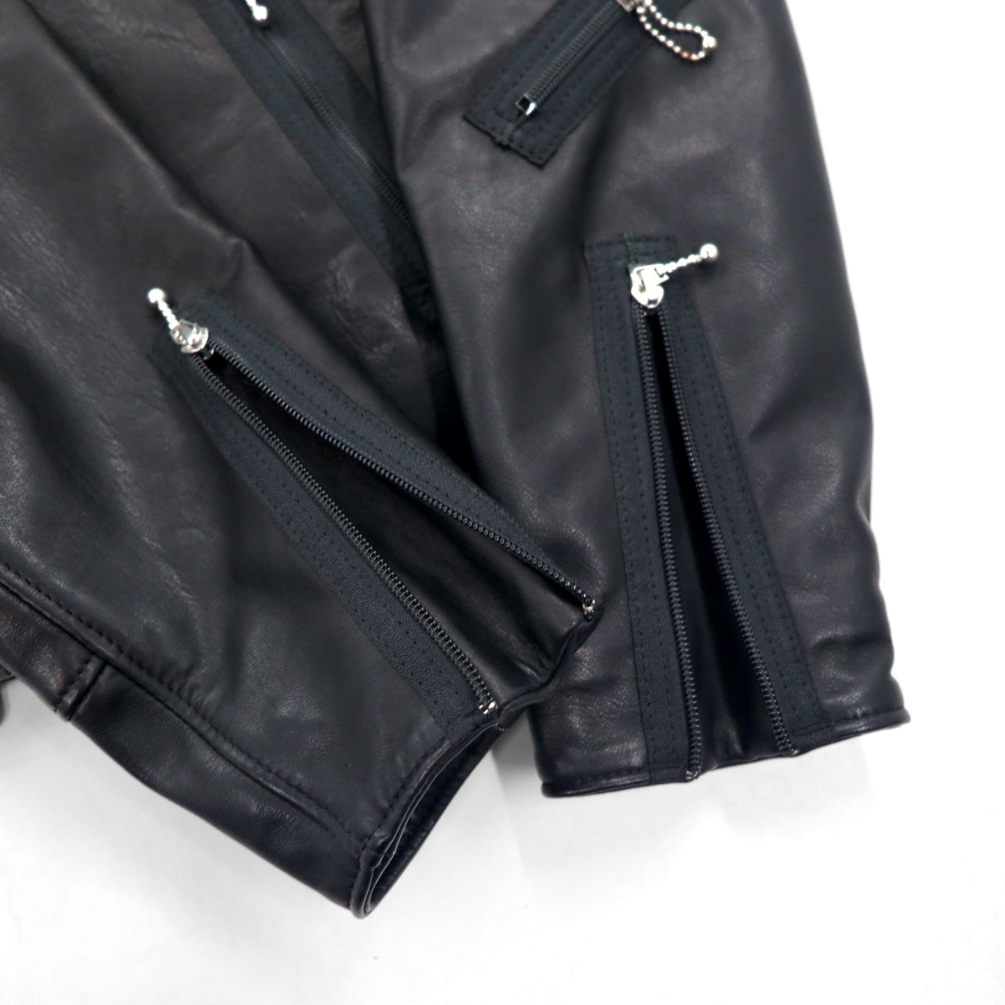 THE モンゴリアンチョップス CANDY RIDER LEATHER キャンディーライダー レザー ライダース ジャケット M ブラック カウハイド