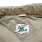90s REDHEAD Western Down Vest L Beige Nylon