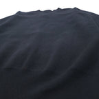 JOHNBULL バックボタン モックネック ニット セーター FREE ブラック ZC502 194-0077
