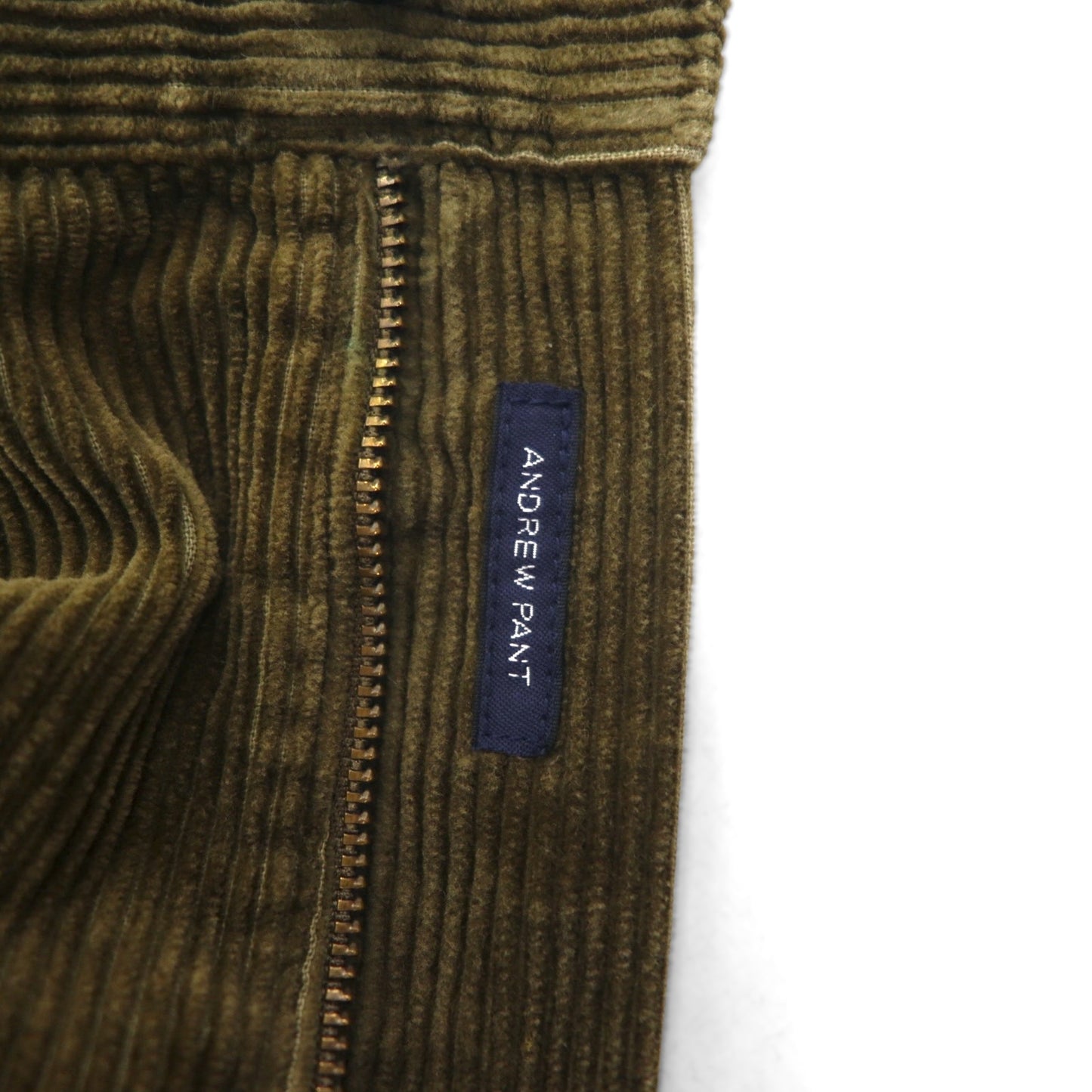 Polo Ralph Lauren 90s 2-pleat wide corduroy pants, XL, khaki.