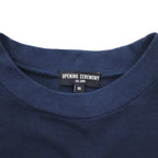 OPENING CEREMONY リブロゴデザイン クロップド Tシャツ S ネイビー コットン 日本製