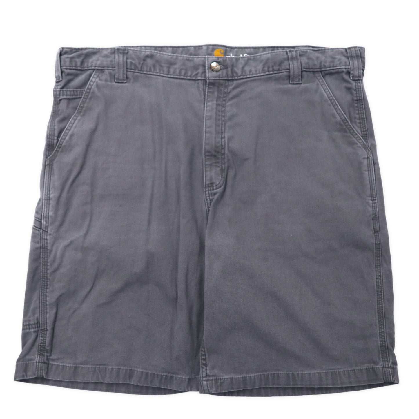 carhartt ショート ワークパンツ ハーフパンツ 42 グレー コットン relaxed fit ビッグサイズ