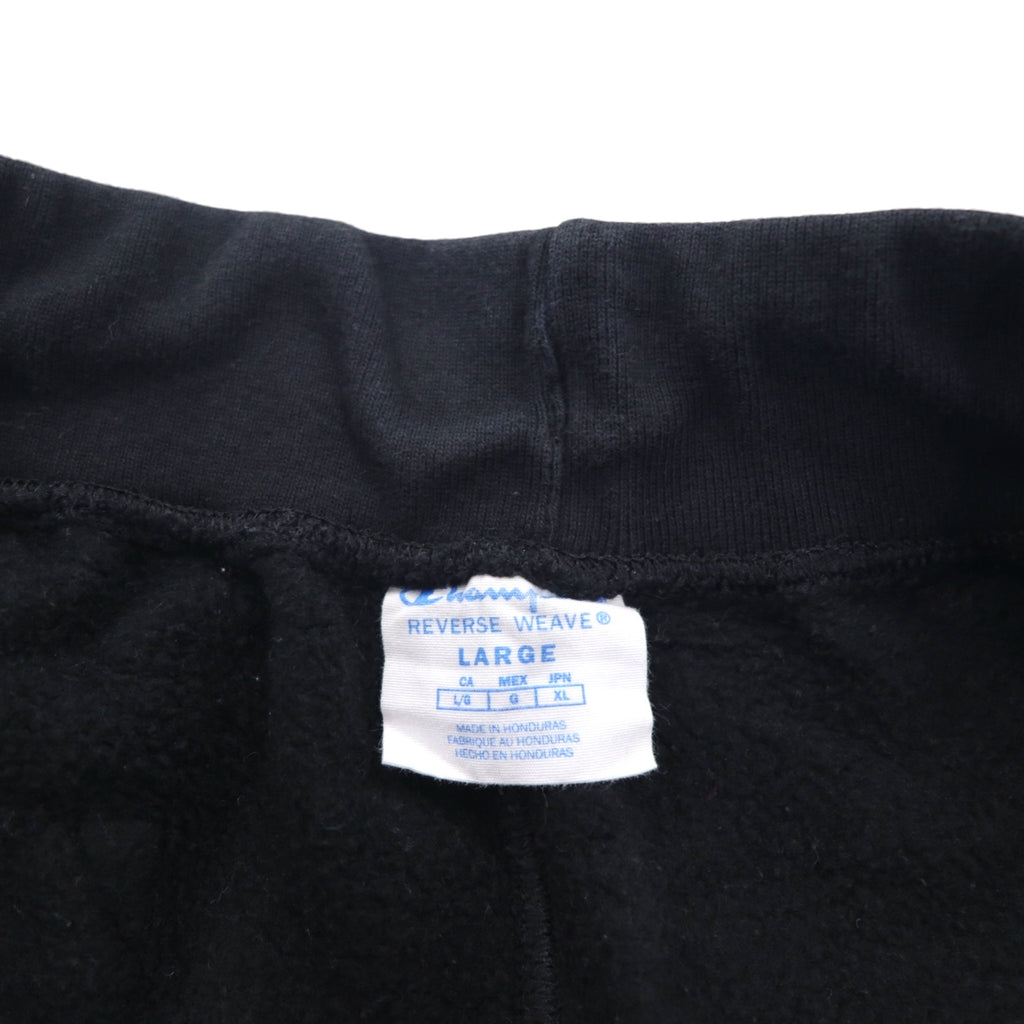 Champion Reverse Weave Sweatpants/Jogger Pants, Size XL, Black, with Blue Single Tag, Reissue