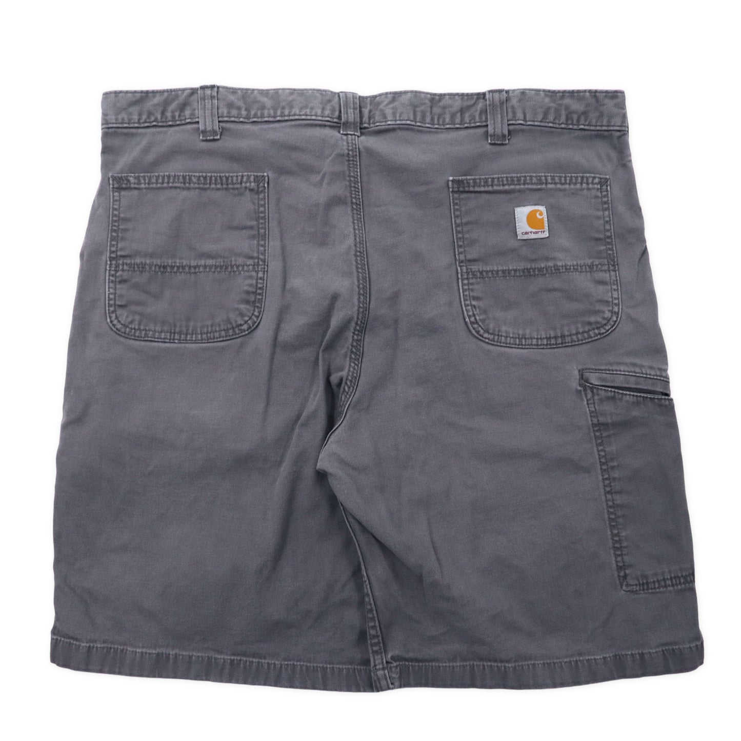 carhartt ショート ワークパンツ ハーフパンツ 42 グレー コットン relaxed fit ビッグサイズ