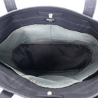 PORTER GIRL Boyfriend Tote Bag Khaki Cotton Canvas PVC Made in Japan