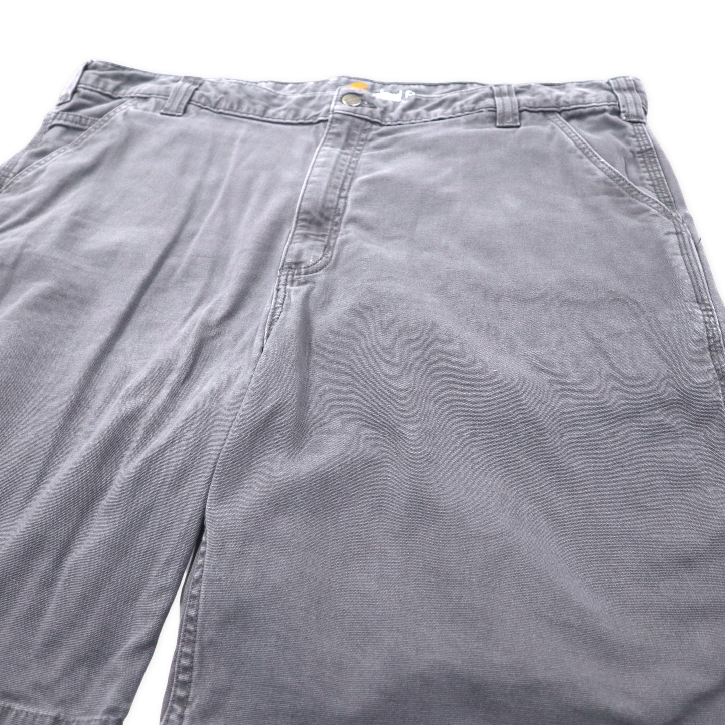 carhartt ショート ワークパンツ ハーフパンツ 42 グレー コットン relaxed fit ビッグサイズ