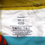 Patagonia Wavefarer Board Shorts, Size L, Multicolor Striped Nylon, 86557