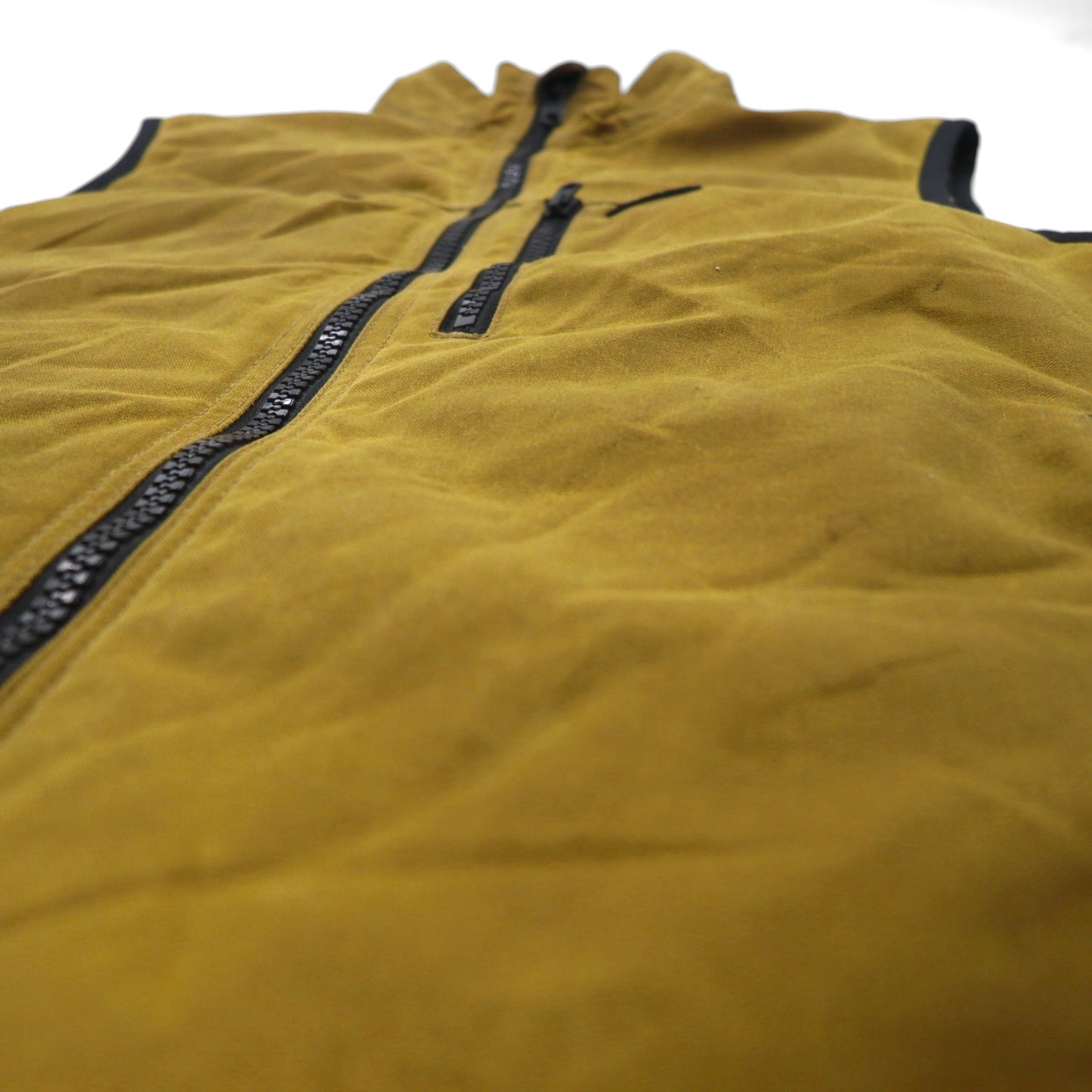 FILSON Tin Cloth Vest, Primaloft Insulated, Large, Oiled, Double-Zip, Drawcord, 20248735