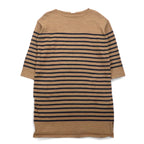 ORCIVAL Knit Dress FREE Brown Border Wool 12A-FN-001