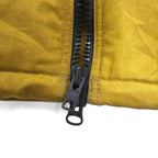 FILSON Tin Cloth Vest, Primaloft Insulated, Large, Oiled, Double-Zip, Drawcord, 20248735