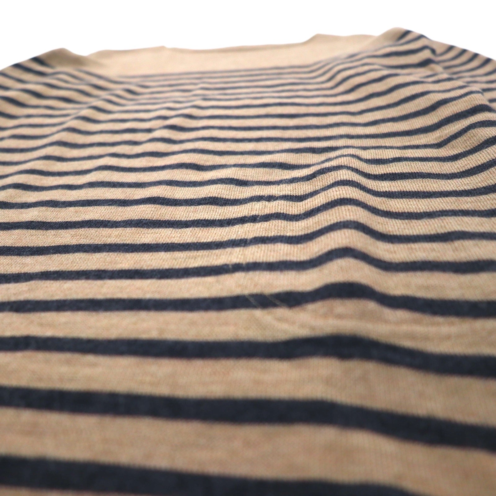 ORCIVAL Knit Dress FREE Brown Border Wool 12A-FN-001