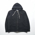 Polo Ralph Lauren Reverse Weave Zip Hoodie, Size L, Charcoal Gray, Small Pony Embroidery