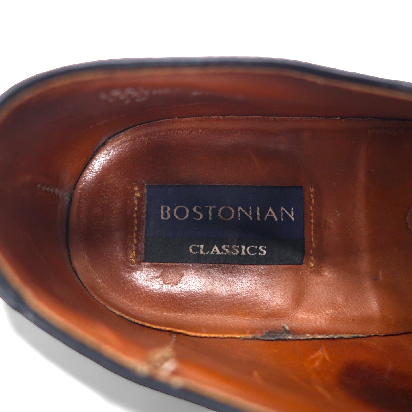 USA製 90年代 BOSTONIAN CLASSICS プレーントゥ オックスフォード シューズ 28cm ボルドー レザー 26188