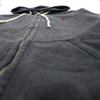 Polo Ralph Lauren Reverse Weave Zip Hoodie, Size L, Charcoal Gray, Small Pony Embroidery