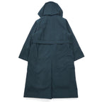 LONDON FOG Balmacaan Coat LIMITED EDITION 6PET Green Cotton Polyester Detachable Hood Detachable Liner Unused