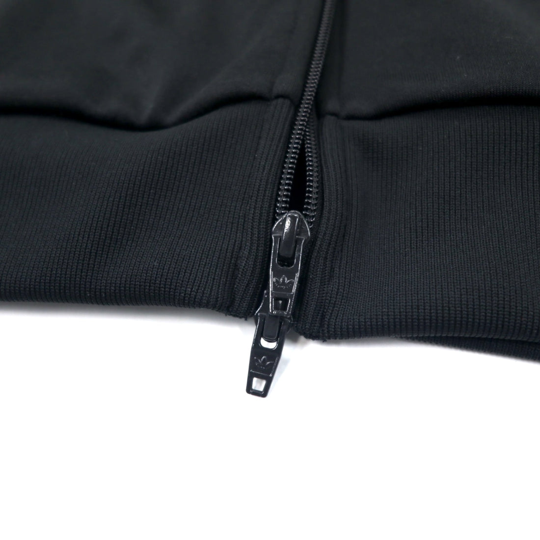 adidas originals ATP style 3 stripe track jacket jersey S black polyester trefoil logo double zip SST TT CW1256