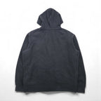 Polo Ralph Lauren Reverse Weave Zip Hoodie, Size L, Charcoal Gray, Small Pony Embroidery