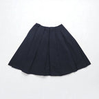 JIL SANDER NAVY イタリア製 フレアスカート S ネイビー ポリエステル