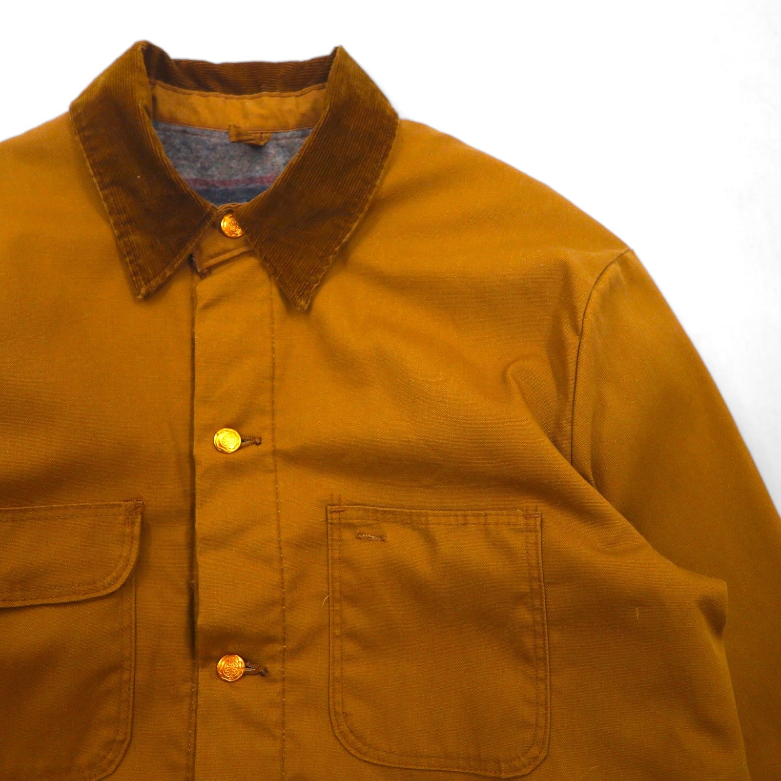 Wrangler 70年代 ダック カバーオール XL キャメル ブラウン