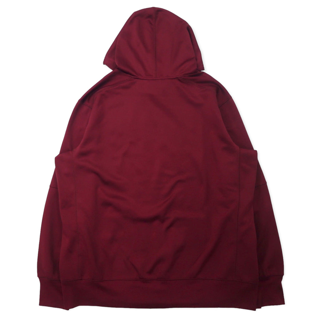 NIKE Dry Fit Pullover Parka XL Bordeaux Polyester VT Football HOKIES