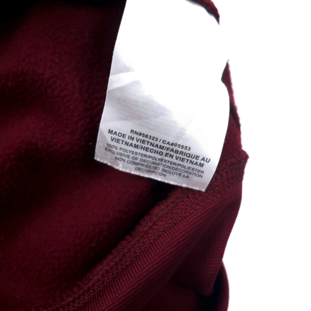 NIKE Dry Fit Pullover Parka XL Bordeaux Polyester VT Football HOKIES