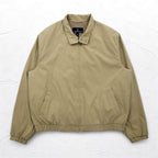 LONDON FOG Peach Skin Swing Top Harrington Jacket XL Beige Water Repellent