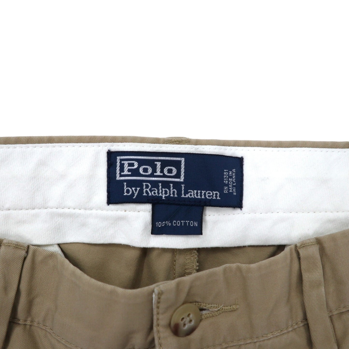 Polo by Ralph Lauren チノパンツ 34 ベージュ コットン