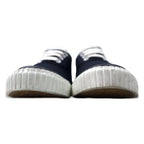 Julien David ローカットスニーカー 26cm ネイビー コットン 日本製