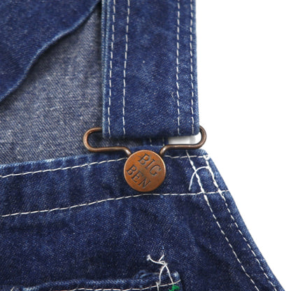 BIG BEN by wrangler 80年代 USA製 ヴィンテージ デニム オーバーオール XL インディゴ 6B10DN0