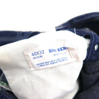 BIG BEN by Wrangler 1980s Vintage Denim Overalls, Made in USA, Size XL, Indigo, 6B10DN0