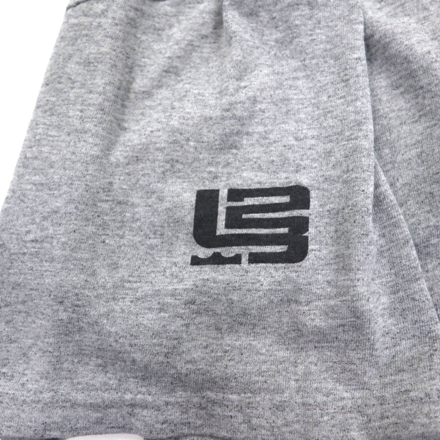 NIKE 00s ​​TEAM TAG WITNESS T-SHIRT L GRAY COTTON CENTER SWOOSH MADE IN MEXICO