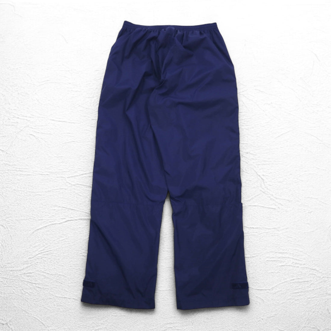 adidas 00年代 ウーブン ワイド トラックパンツ ジャージ 2XL ネイビー 3ストライプ