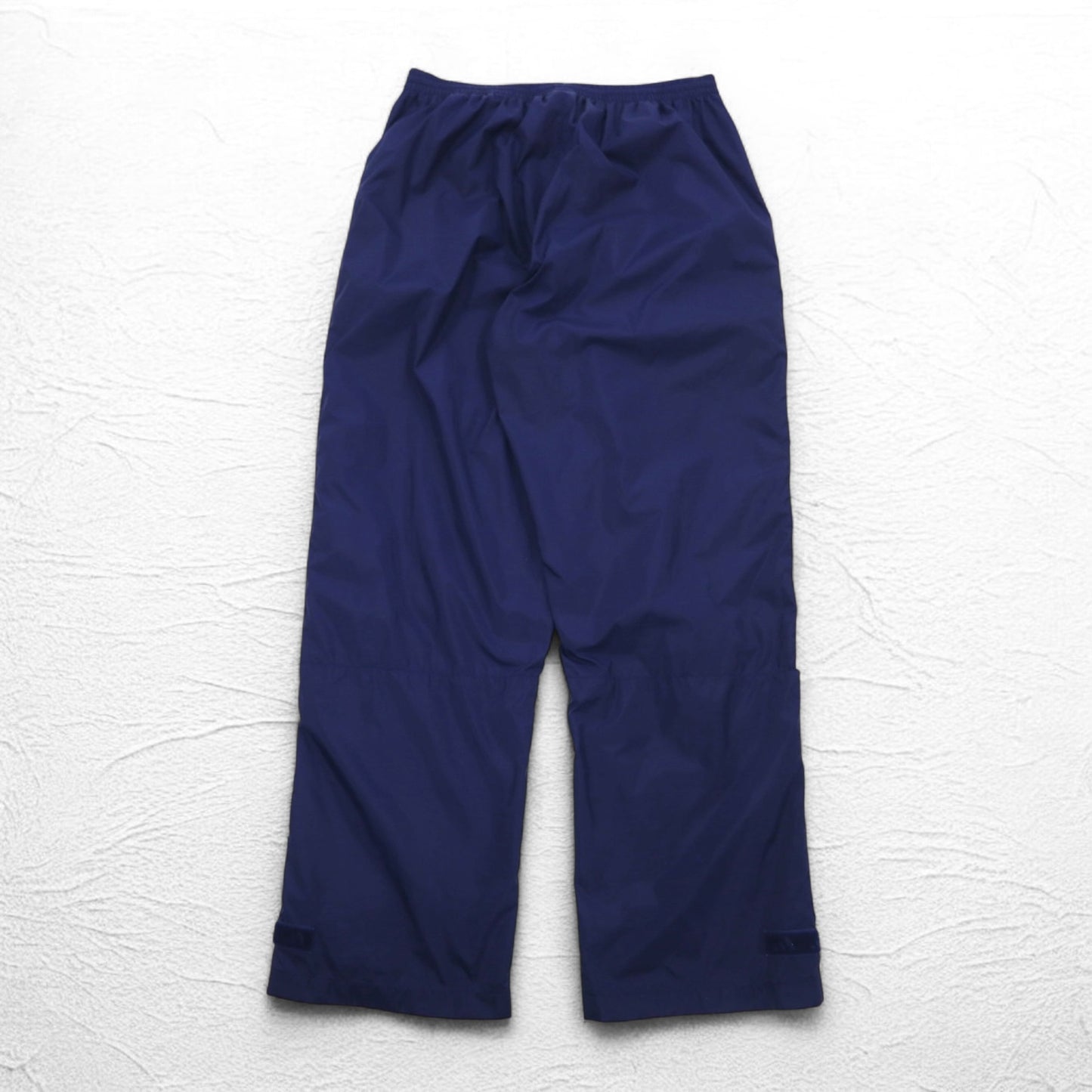 adidas 00s Woven Wide Track Pants Jersey 2XL Navy 3 Stripes