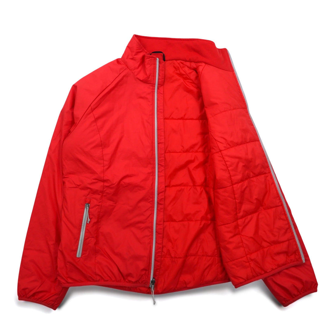 THE NORTH FACE Insulation Jacket L Red Nylon Padded Cinnabar Triclimate Jacket CA22