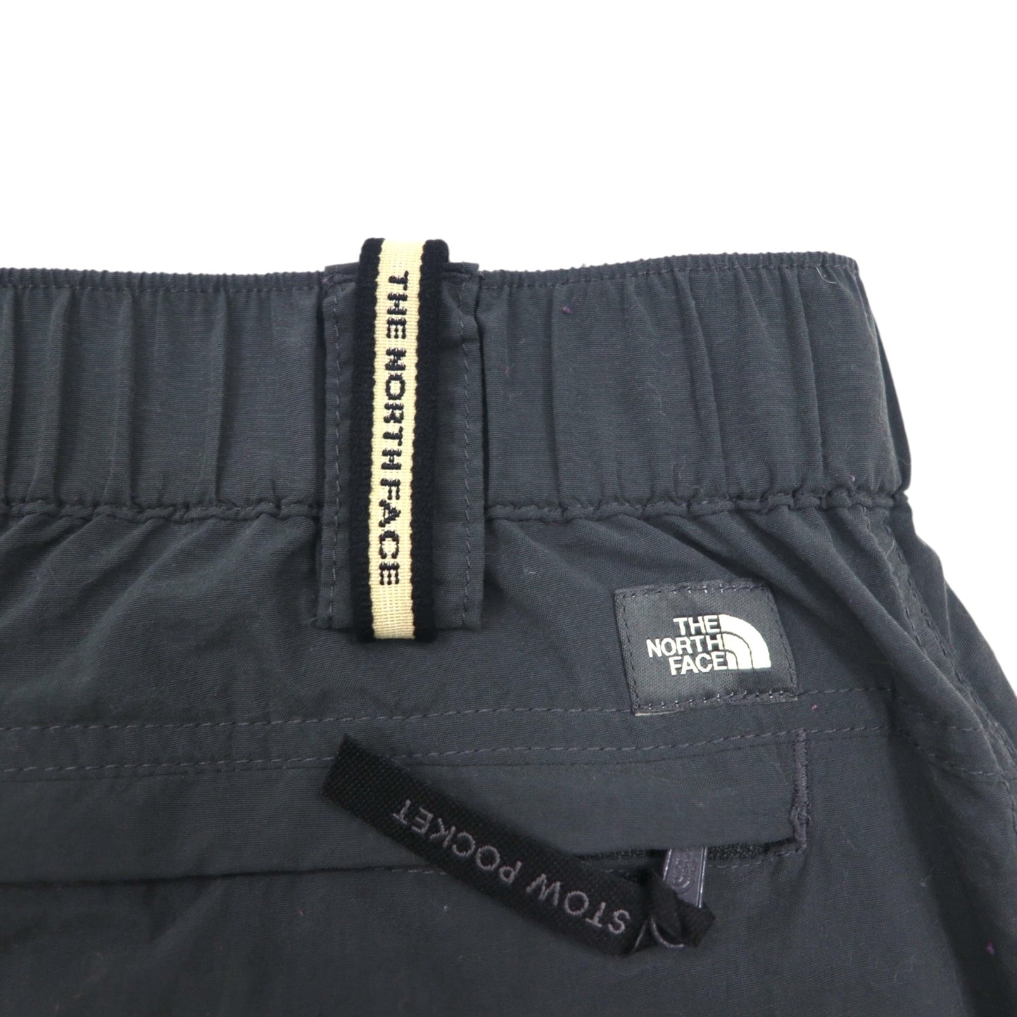 THE NORTH FACE Convertible 2-Way Outdoor Cargo Shorts, Size M, Gray, Nylon, US Standard