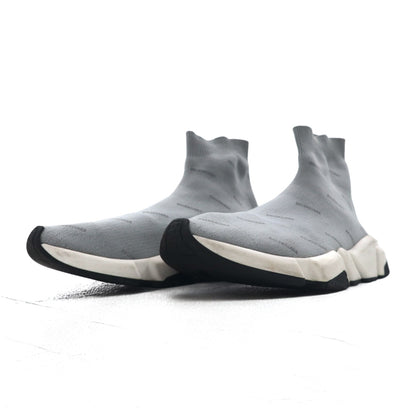 BALENCIAGA スピード トレーナー Speed Trainer Reflective スニーカー 27cm グレー ソックス 512527