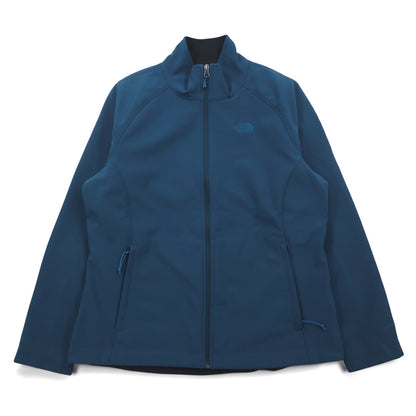THE NORTH FACE ウィンドウォール WINDWALL ソフトシェルジャケット XL ブルー フリースライナー NF00CP5B