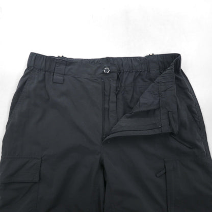 THE NORTH FACE Convertible 2-Way Outdoor Cargo Shorts, Size M, Gray, Nylon, US Standard