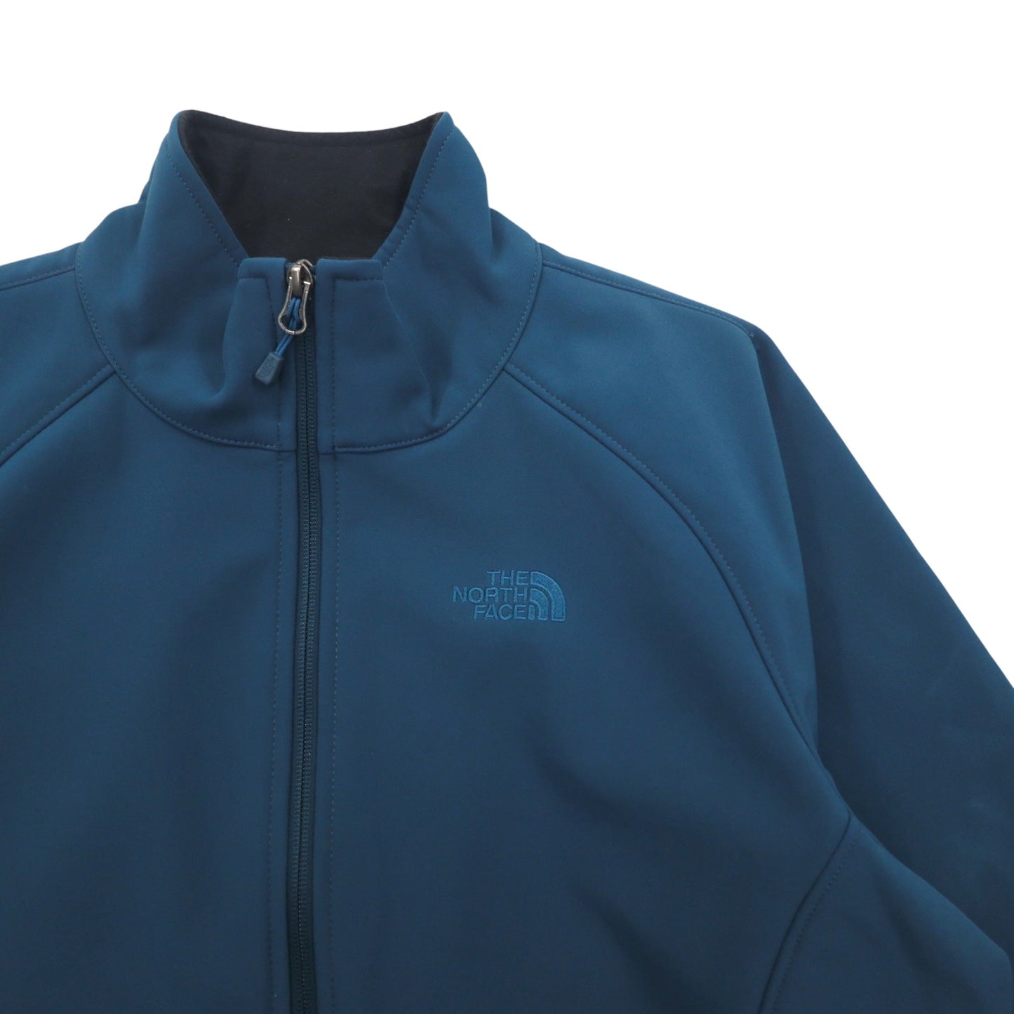 THE NORTH FACE ウィンドウォール WINDWALL ソフトシェルジャケット XL ブルー フリースライナー NF00CP5B