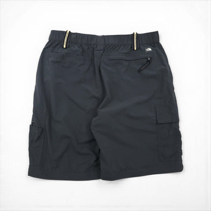THE NORTH FACE Convertible 2-Way Outdoor Cargo Shorts, Size M, Gray, Nylon, US Standard